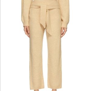 Nanunshka Nea Knit Trouser Tie Waist Pant